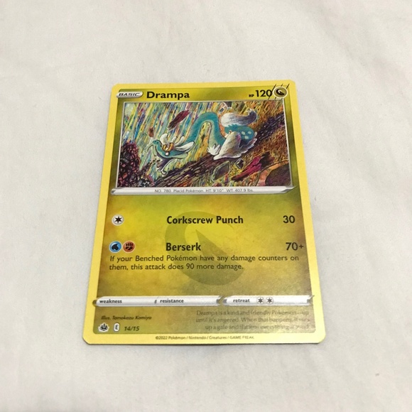 Pokemon Drampa Trading Card Collectible - Picture 1 of 2